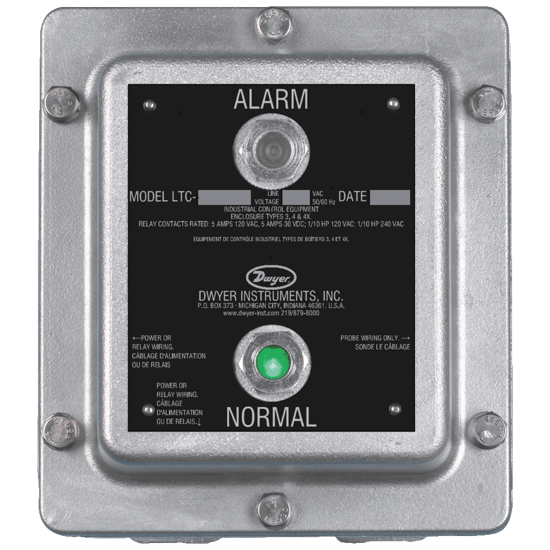 Dwyer Tilt Switch Control Unit, Model LTC2